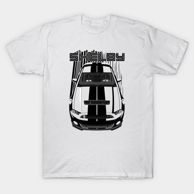 Shelby GT500 S197 - Dark Transparent/Multi Color T-Shirt by V8social